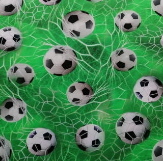 DIGITAL ÚPLET futbalová lopty na zelenom podklade 